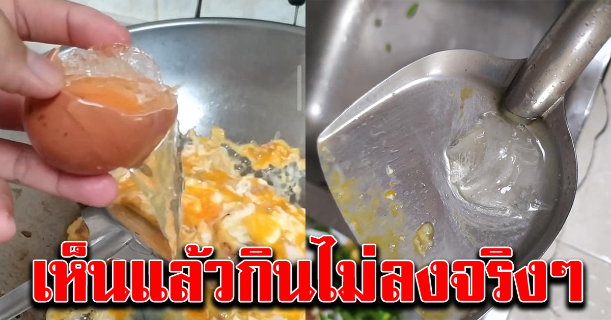 สาวโพสต์ ซื้อไข่ไก่มาแช่ตู้เย็น