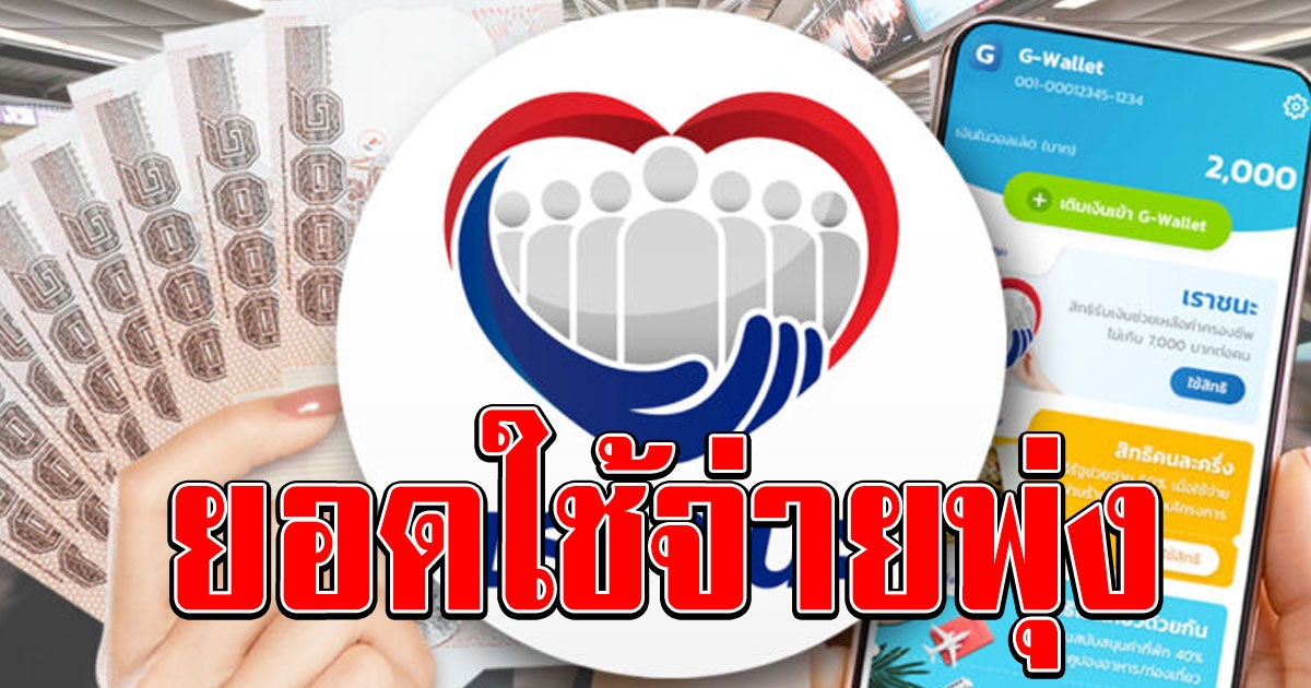 ยอดใช้จ่าย เราชนะ ทะลุ 1.78 แสนล้าน เปิดกลุ่มร้านค้าขายดี